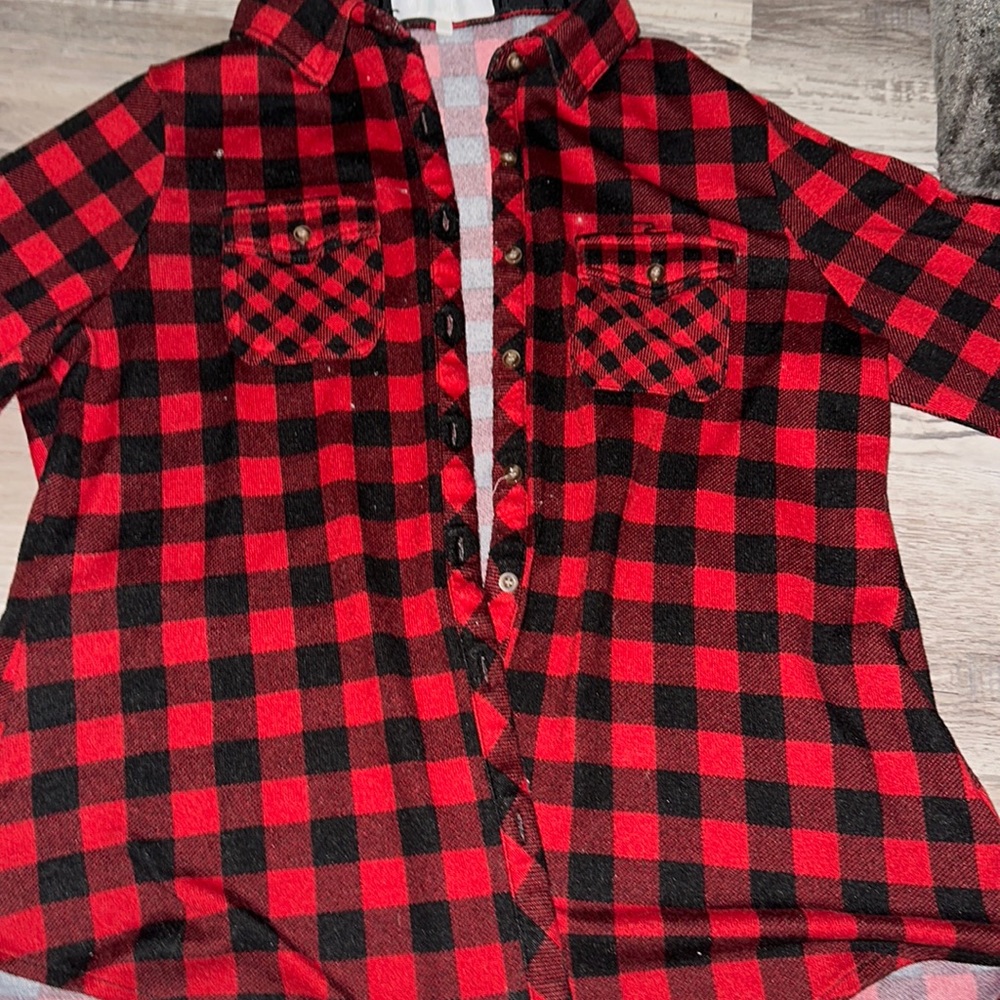 Red and black flannel